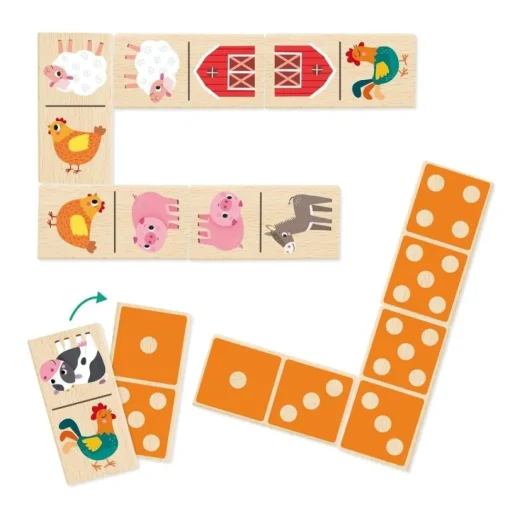 Juego de dominó Granja - Goula