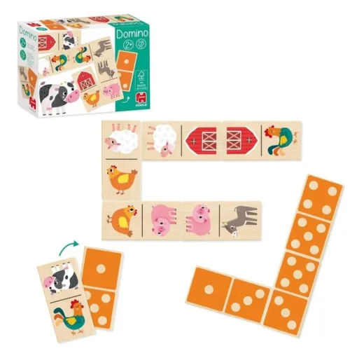 Juego de dominó Granja - Goula