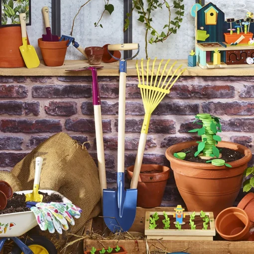 Juego de herramientas de jardín grande - Vilac