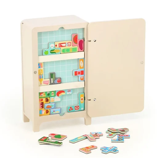 Juego de lógica de madera - El Frigorífico - Vilac