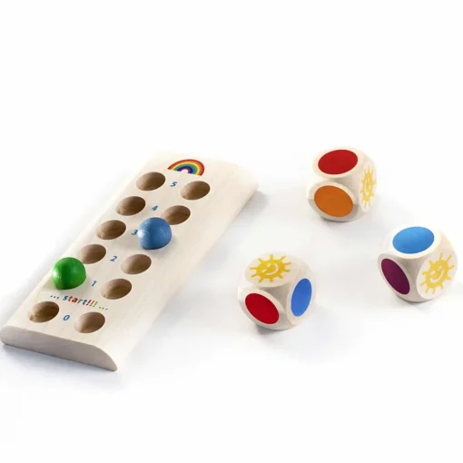 Juego de madera arco iris - Milaniwood