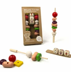 Juego de madera Noche de barbacoa - Milaniwood