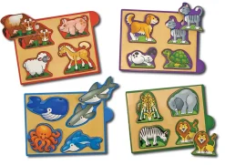 Juego de minipuzzles - Animales - Melissa & Doug