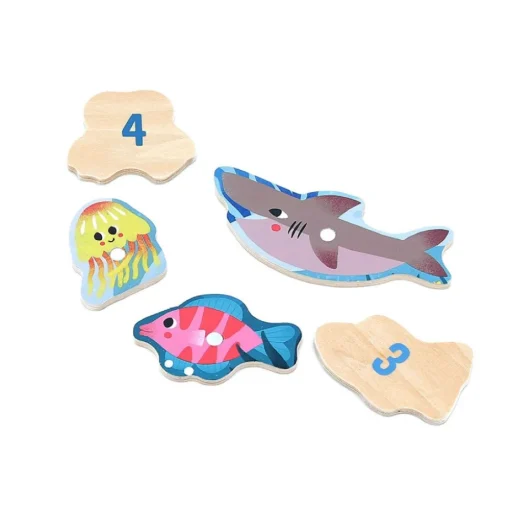 Juego de pesca magnética Océano - Vilac