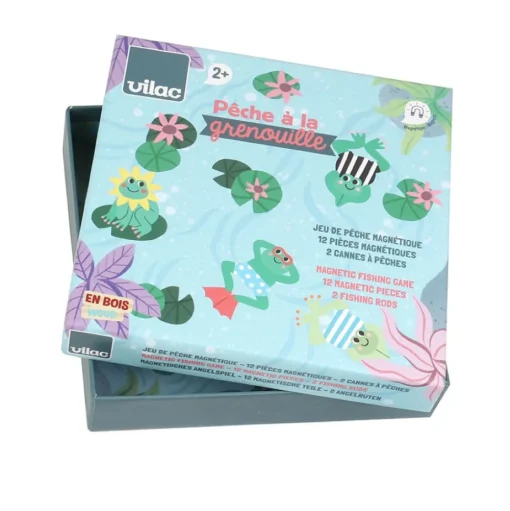 Juego de pesca magnética Ranas - Vilac