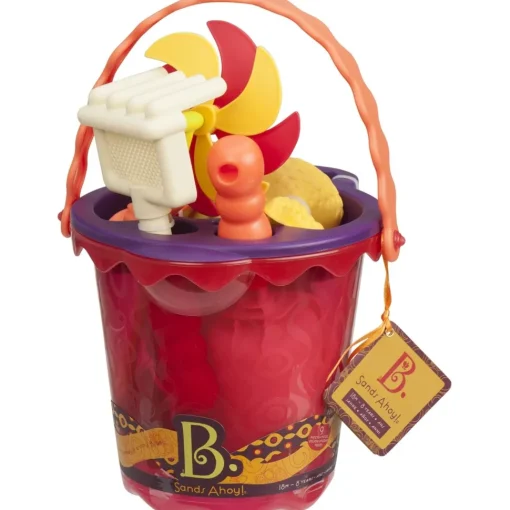 Juego de playa rojo - B.Toys