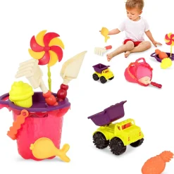 Juego de playa rojo - B.Toys