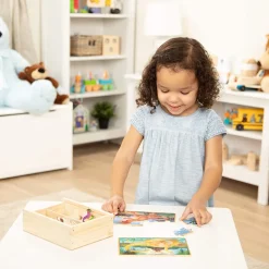 Juego de rompecabezas de dinosaurios de 12 piezas - Melissa & Doug