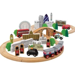 Juego de tren Ciudad de Londres - Bigjigs Toys