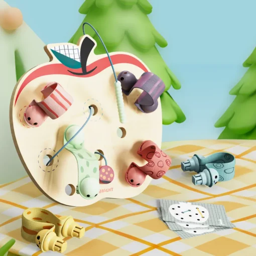 Juego educativo Gusanos de manzana - Topbright