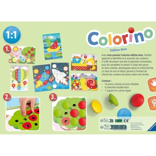 Juegos educativos de madera Colorino - Ravensburger