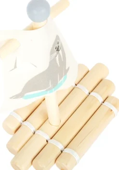 Juguete acuático Balsa con morsa - Small foot company
