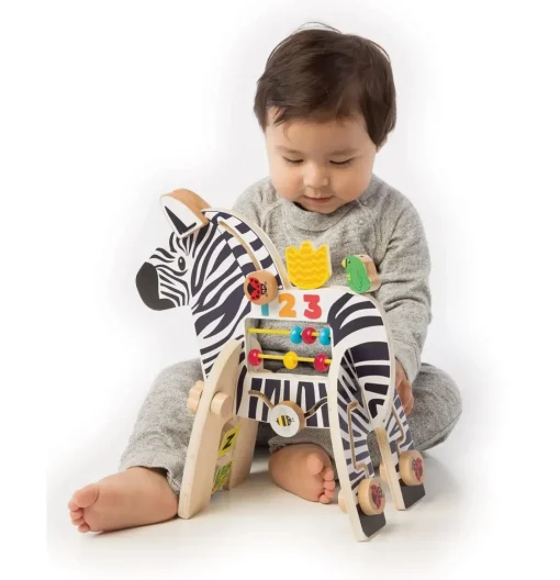 Juguete de actividad Safari Zebra - Manhattan Toy