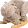 Juguete mecedor Teddy el rinoceronte gris pardo - Nattou