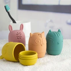 Juguetes de baño de silicona Animales - Ulysse