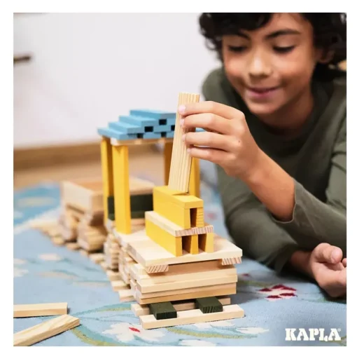 Kapla 120 Barril Azul Amarillo Verde - Kapla