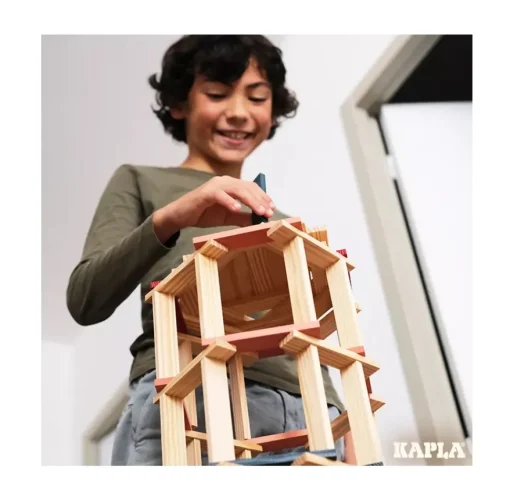 Kapla 120 Barril Azul Rosado Rojo - Kapla