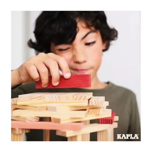 Kapla 120 Barril Azul Rosado Rojo - Kapla