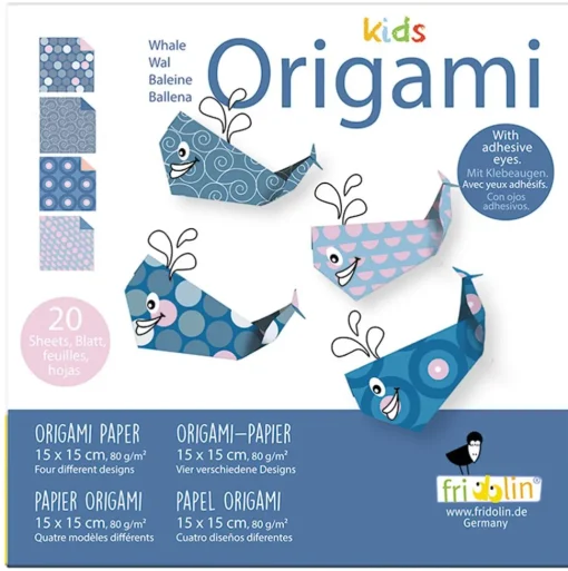 Kids Origami - Ballena - Fridolin