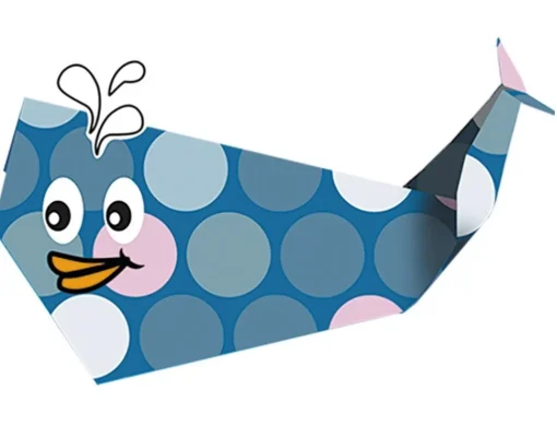 Kids Origami - Ballena - Fridolin