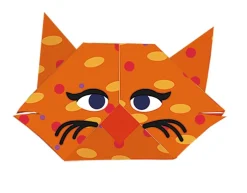 Kids Origami - Gato - Fridolin