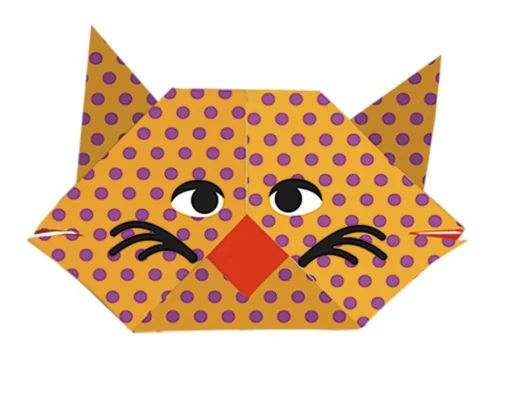 Kids Origami - Gato - Fridolin