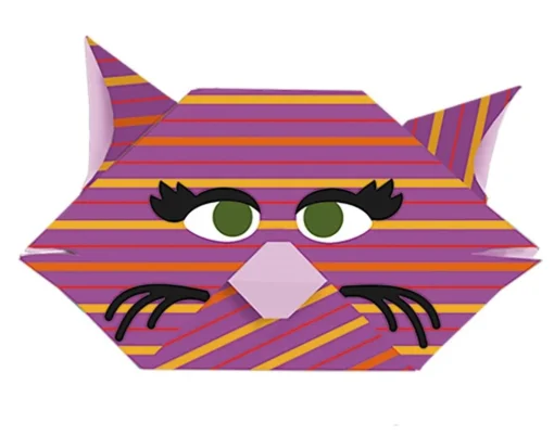 Kids Origami - Gato - Fridolin