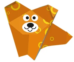 Kids Origami - Perro - Fridolin