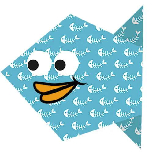 Kids Origami - Pescado - Fridolin
