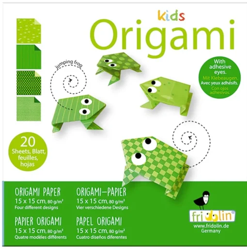 Kids Origami - Rana - Fridolin