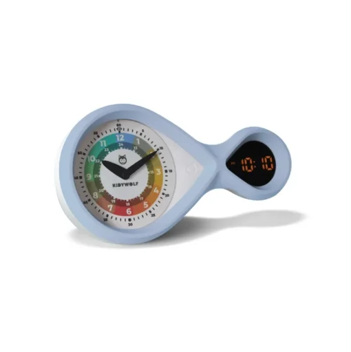 Kidyalarm Reloj despertador educativo azul - Kidywolf