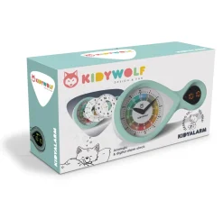 Kidyalarm Reloj despertador educativo verde - Kidywolf