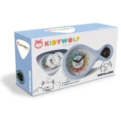 Kidyalarm Reloj despertador educativo azul - Kidywolf