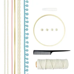 Kit creativo - Atrapasueños de macramé - Buki France