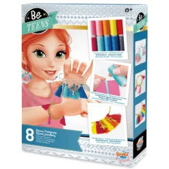 Kit creativo - Joyas con pompones - Buki France