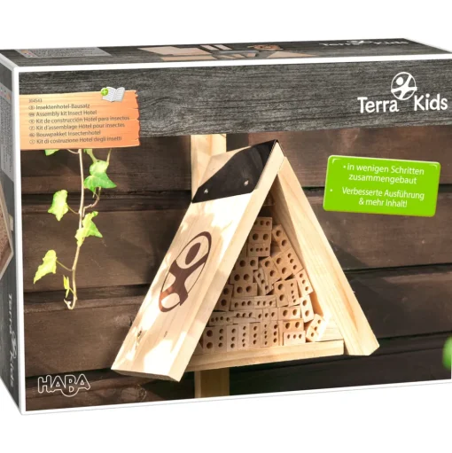 Kit para montar un hotel para insectos - Haba