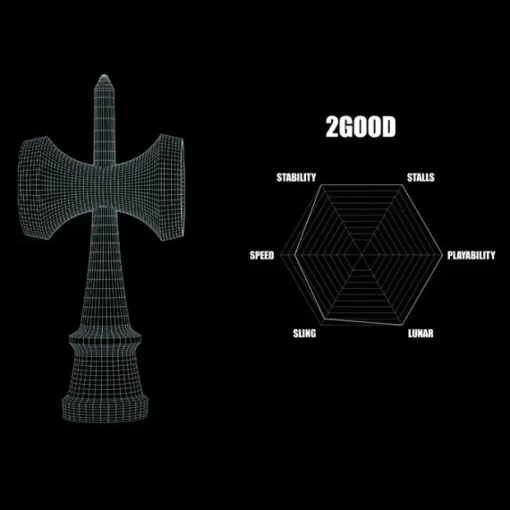 Krom Kendama Gas Charcoal - KROM Kendama