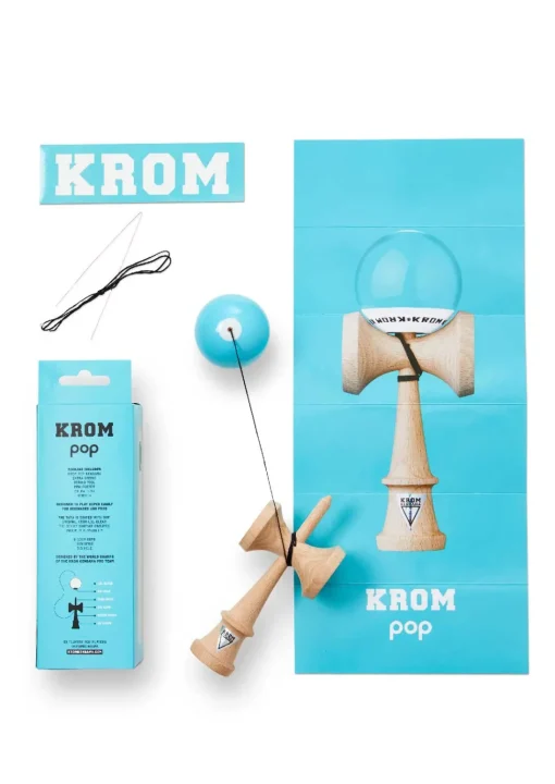 Krom Kendama Pop Lol Azul cielo - KROM Kendama