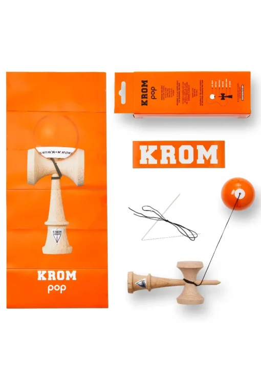 Krom Kendama Pop Lol Naranja - KROM Kendama