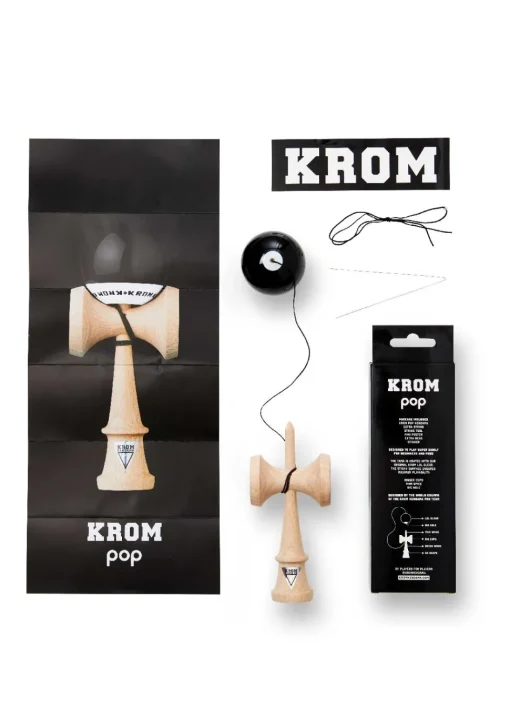 Krom Kendama Pop Lol Negro - KROM Kendama