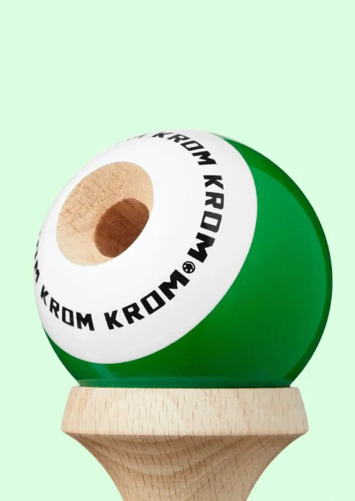 Krom Kendama Pop Lol Verde oscuro - KROM Kendama
