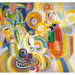 La mujer portuguesa de Delaunay - Puzzle Michèle Wilson