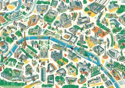 Laberintos de París - Puzzle Michèle Wilson