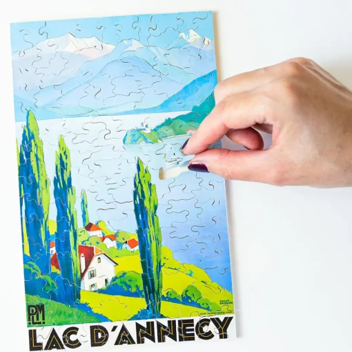 Lago de Annecy de Broders - Puzzle Michèle Wilson