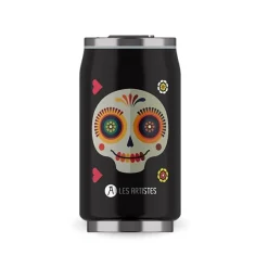 Lata isotérmica Sugar Skull 280ml - Les Artistes Paris