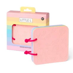 Libro de baño de silicona rosa - Little L