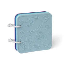 Libro de baño de silicona azul - Little L