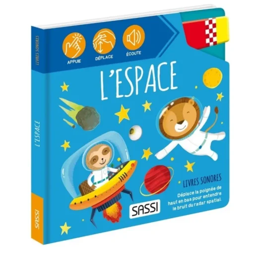 Libro sonoro Espacio - Sassi Junior