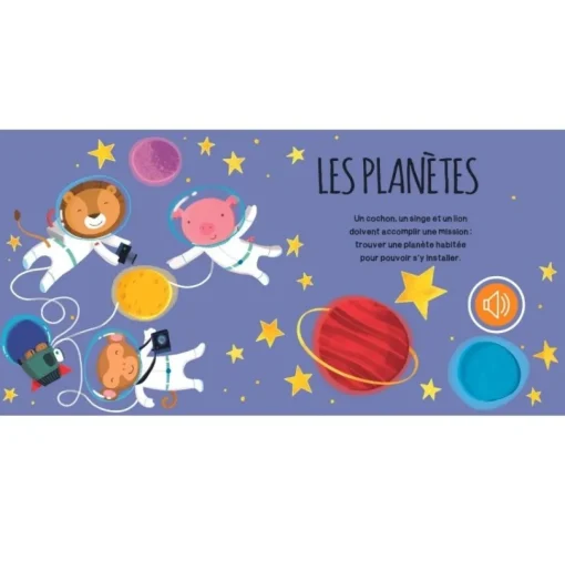 Libro sonoro Espacio - Sassi Junior