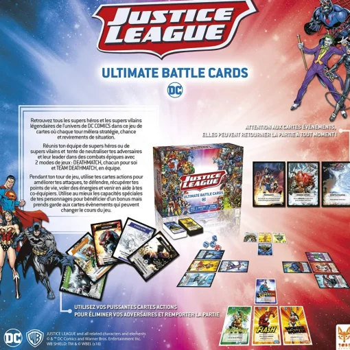 Liga de la Justicia - Cartas de batalla definitivas - Topi Games